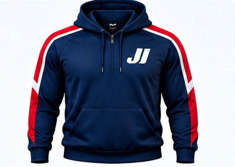 American Football Hoodie by Junior Impex