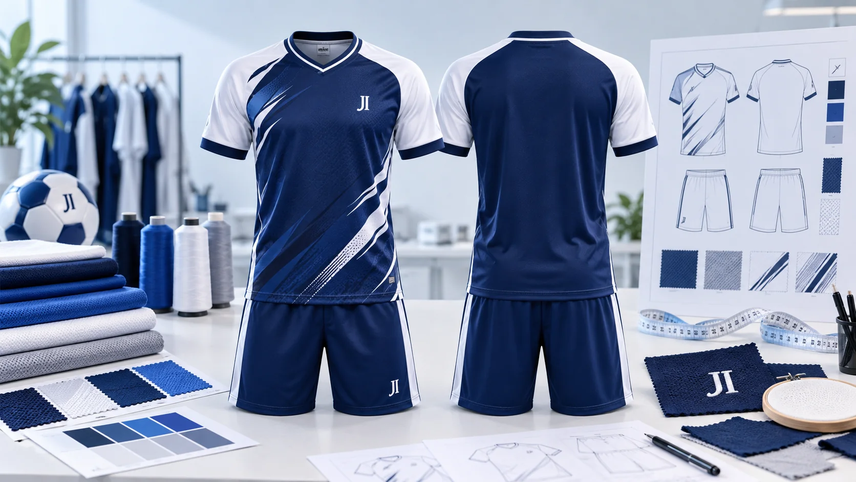 Junior Impex custom sportswear design and manufacturing studio