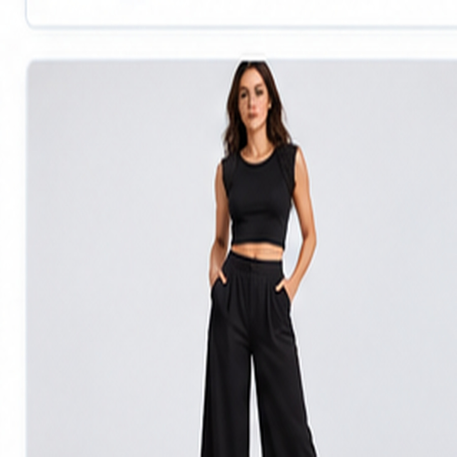 Wide Leg Pants by Junior Impex