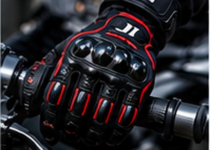 Junior Impex motorbike gloves