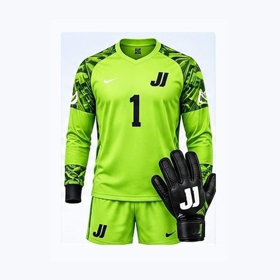 Custom soccer goalkeeper kit